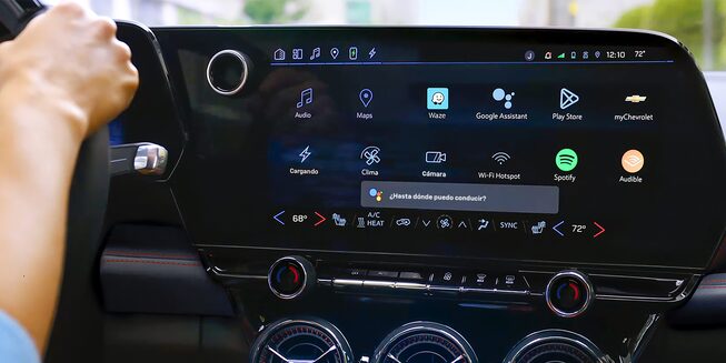 Chevrolet Blazer EV - Detalle pantalla