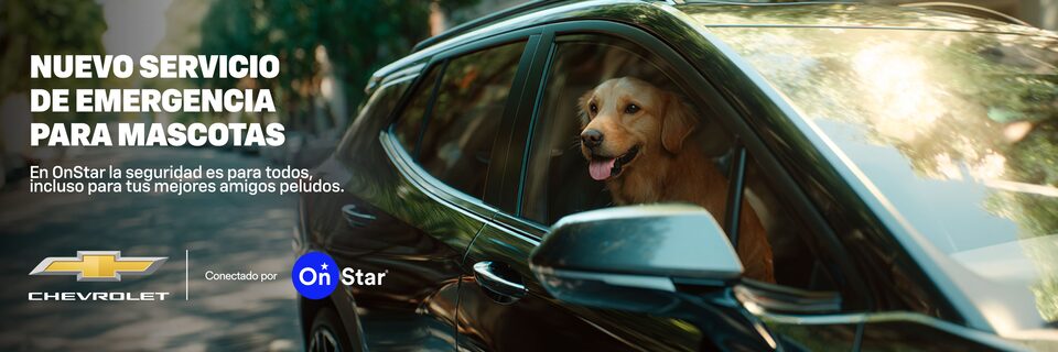 Chevrolet OnStar - Servicio de emergencia para mascotas