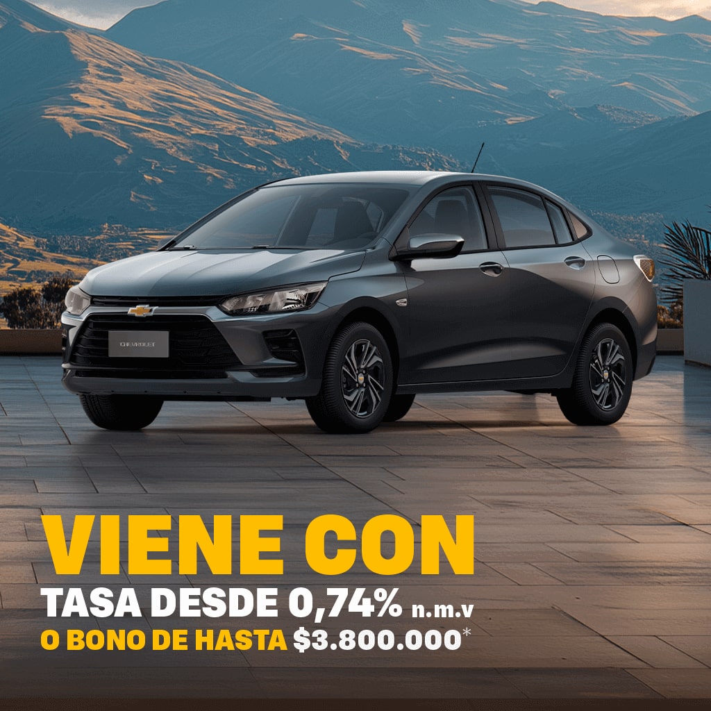 Chevrolet Colombia Oportunidades - Onix Sedán