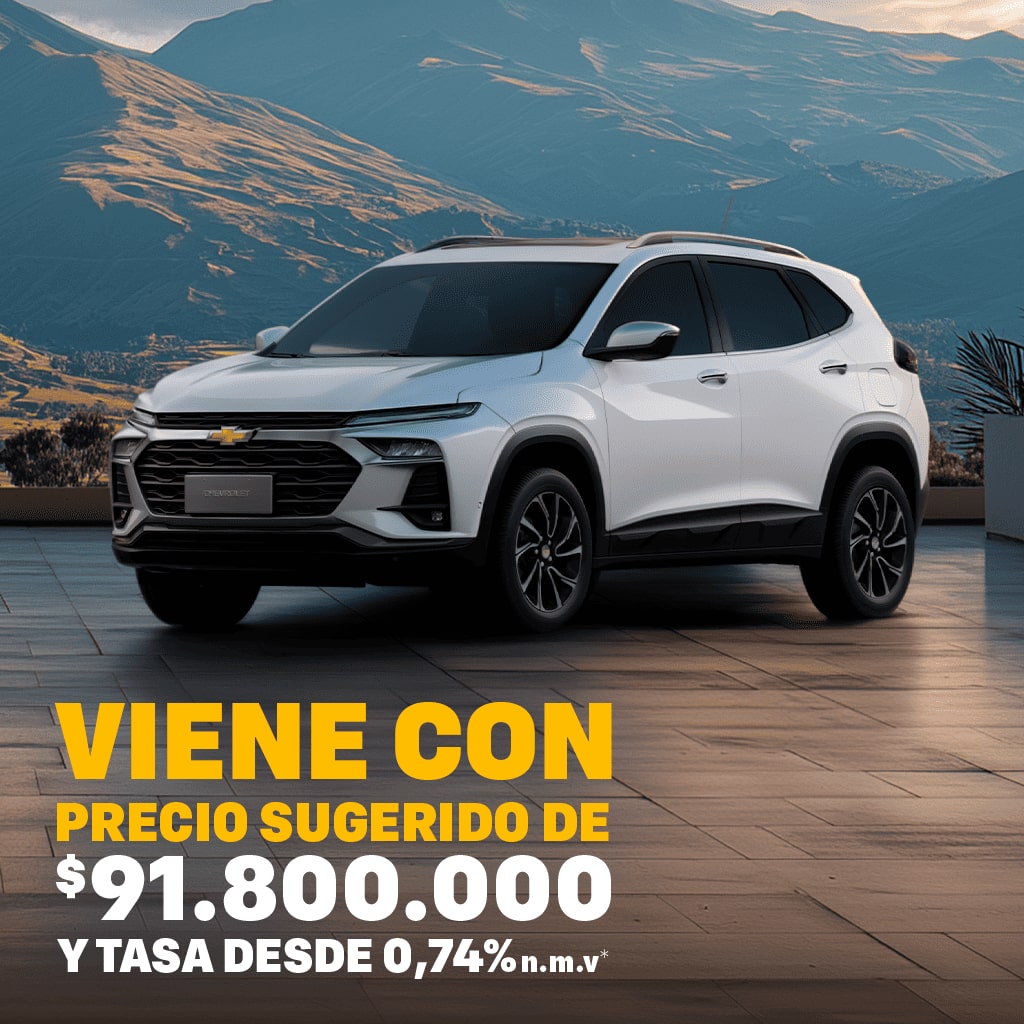 Chevrolet Colombia Oportunidades - Tracker