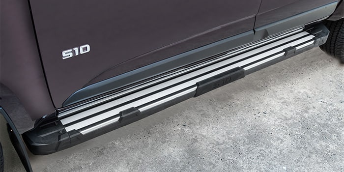 Accesorios Chevrolet S10 - Kit de estribos laterales ABS