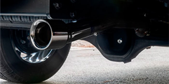 Accesorios Chevrolet S10 - Puntera de escape negra simple