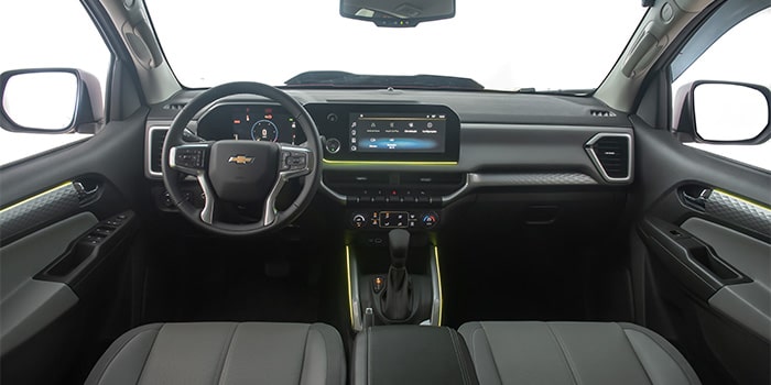 Accesorios de confort y conveniencia Chevrolet S10 - Luces interiores LED verde