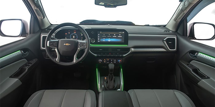 Accesorios de confort y conveniencia Chevrolet S10 - Luces interiores LED verde claro