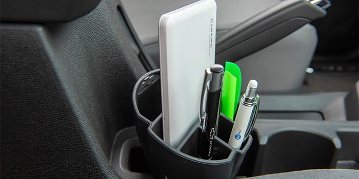 Accesorios de confort y conveniencia Chevrolet S10 - Organizador portavasos