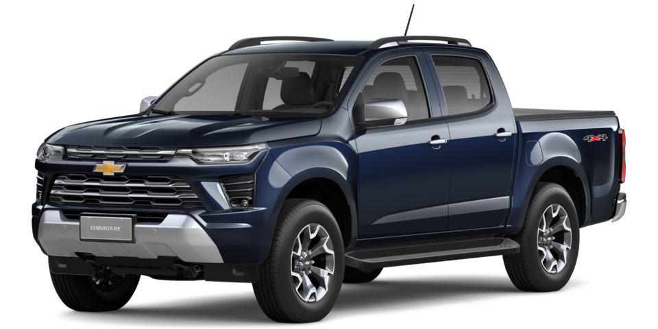 Pickup Chevrolet Colorado LTZ en color azul
