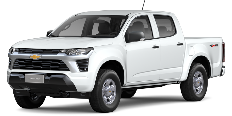 Pickup Chevrolet Colorado WT en color blanco