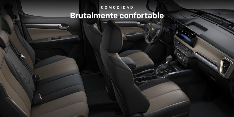 La pick up Chevrolet Colorado es brutalmente confortable