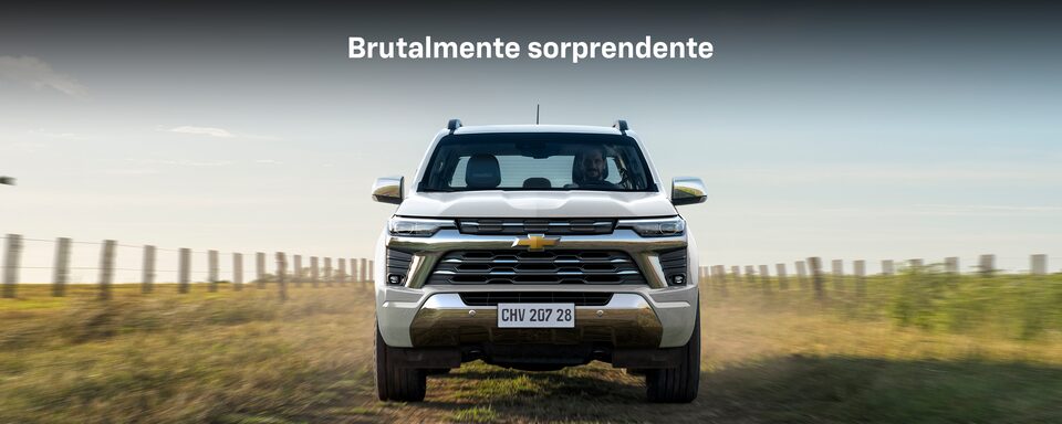 Colorado es la nueva pick up Chevrolet, brutalmente sorprendente