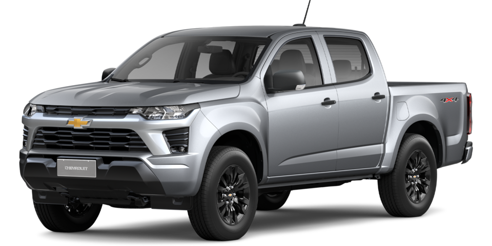  Chevrolet Colorado versión WT AT plata
