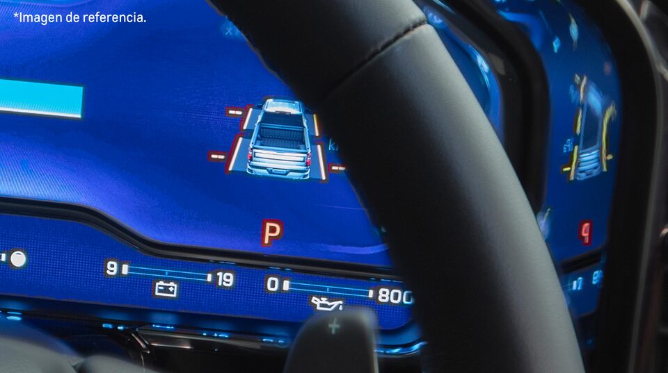 Asistente mantención de carril de la nueva camioneta Chevrolet Silverado
