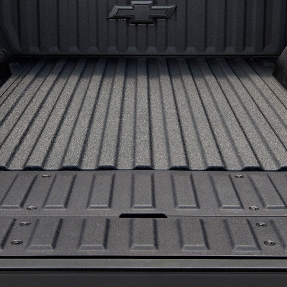 Imagen en detalle de la caja de la Chevrolet SIlverado Z71.