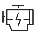 Ícono de motor 5.3L V8.
