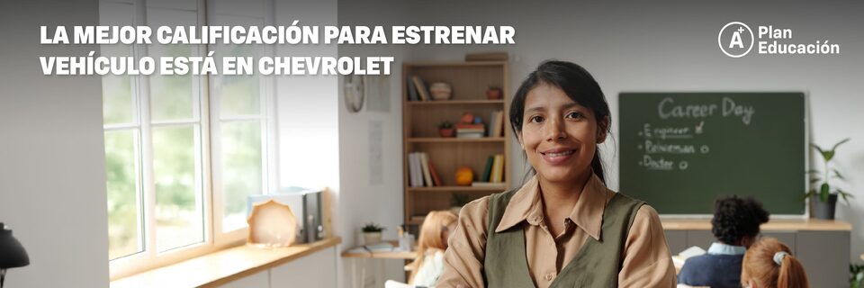 La mejor calificación para estrenar vehículo la tienes con plan Chevrolet