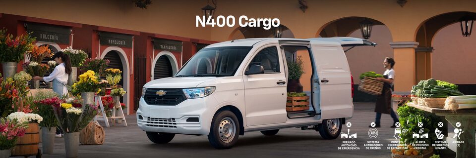 Chevrolet N400 cargo, la buena decisión para hacer crecer tu negocio