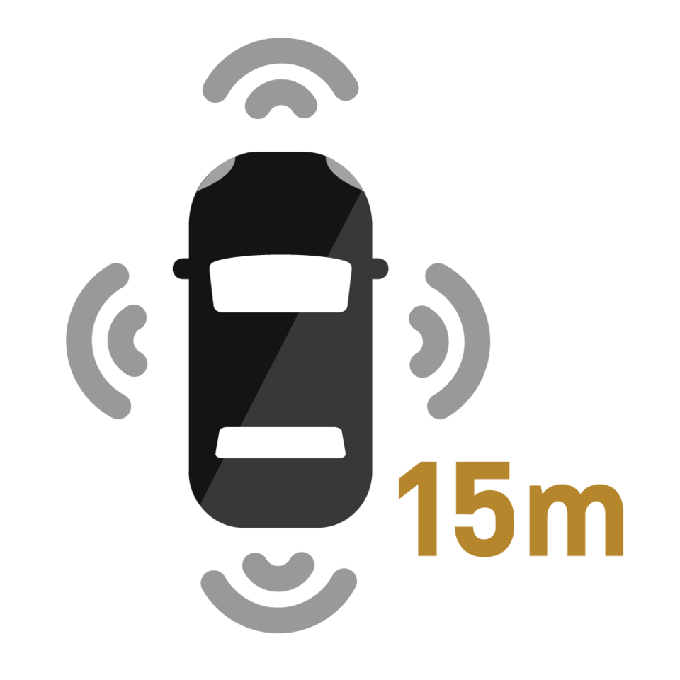 Chevrolet Onix Sedán - Radio de la señal de WiFi alrededor de tu auto familiar