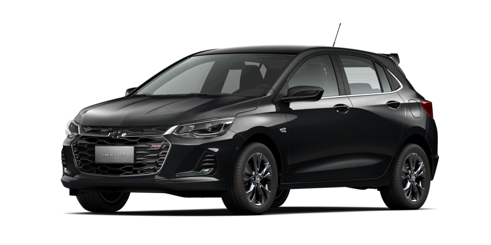 Elige tu Chevrolet Onix Turbo RS en color negro