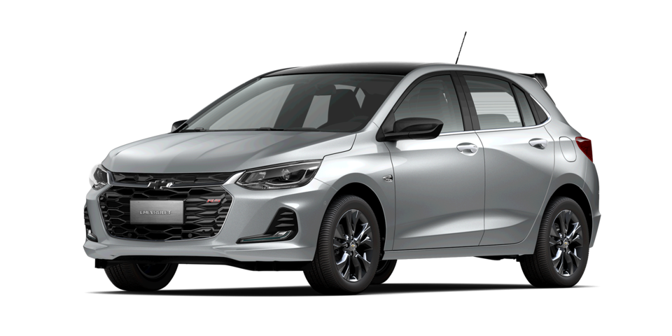 Elige tu Chevrolet Onix Turbo RS en color plata