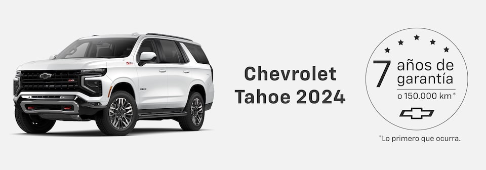 Chevrolet Tahoe - Garantía