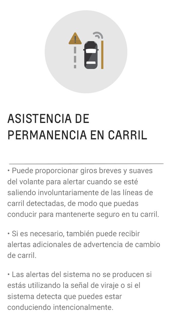 Chevrolet Tahoe - Permanencia de Carril de tu SUV