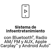 Chevrolet Captiva XL - Ícono sistema de infoentretenimiento