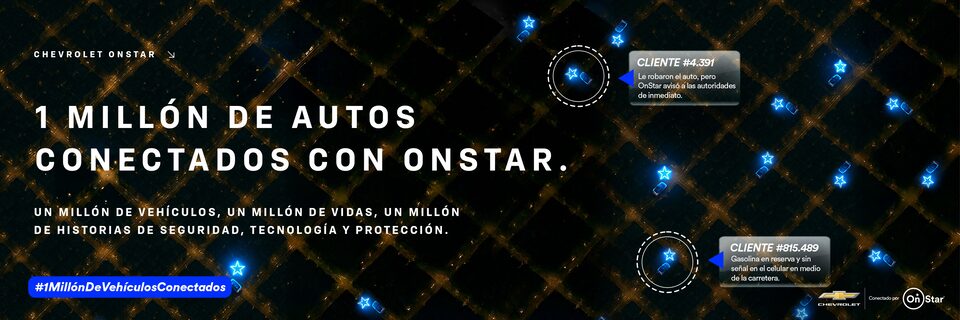 Chevrolet - Un millón de autos conectados con OnStar