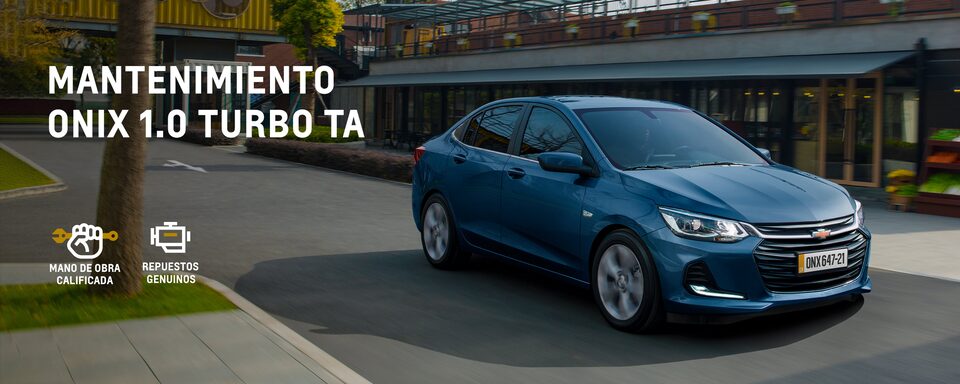 Mantenimiento Chevrolet Onix 1.0 Turbo TA