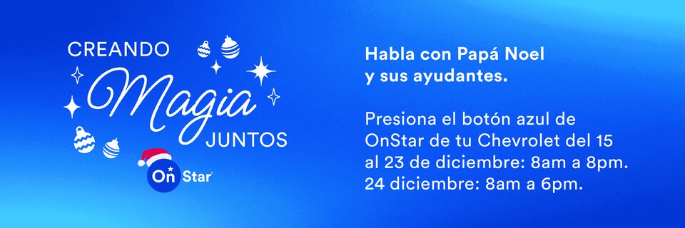 Chevrolet Ecuador - OnStar Navidad