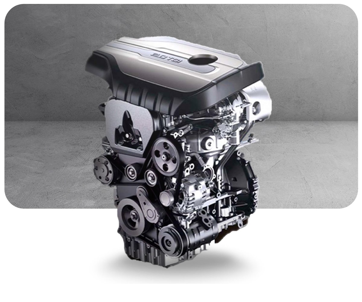 Motor de la Chevrolet D-Max con turbo de geometría variable y motorización a Diesel.