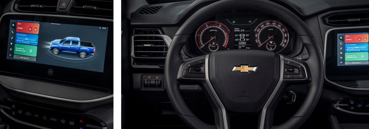 Chevrolet D-Max cuenta con tanta tecnología como tus ganas de avanzar.