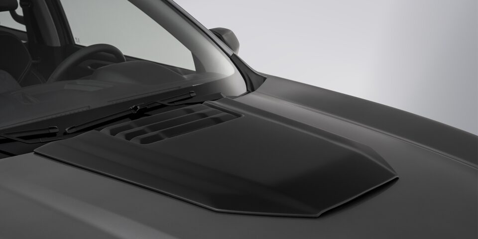 Accesorios Chevrolet D-Max - Moldura hood scoop