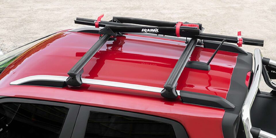Transporta bicicletas a bordo de tu camioneta Chevrolet Montana con el portabicicletas de techo