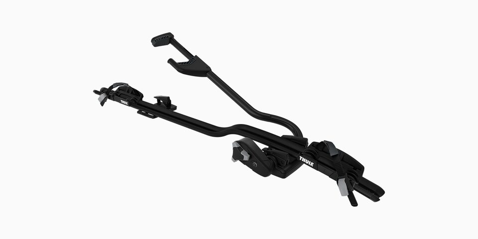 Lleva tu bicicleta a bordo de tu camioneta Chevrolet Montana con el portabicicletas Thule Proride Black