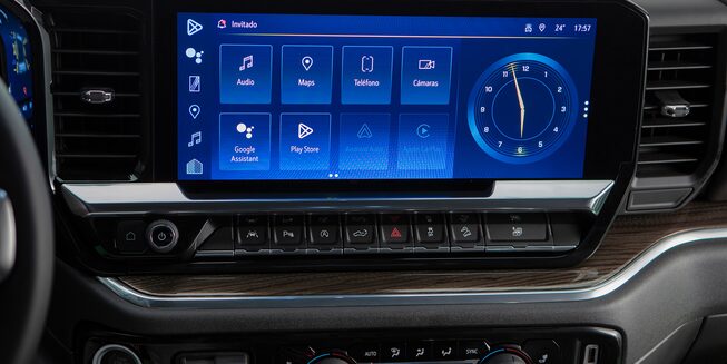 Disfruta de la tecnología en la nueva camioneta Chevrolet All New Silverado Trail Boss Z71