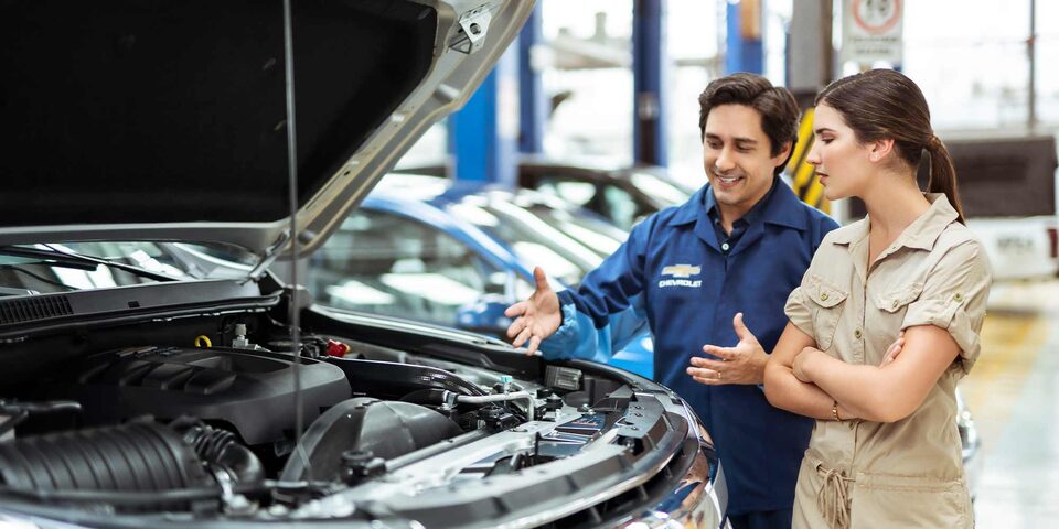 Chevrolet - Garantía de elementos no fabricados por GM