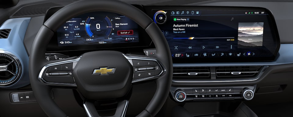 Chevrolet Equinox EV - Tablero en marcha