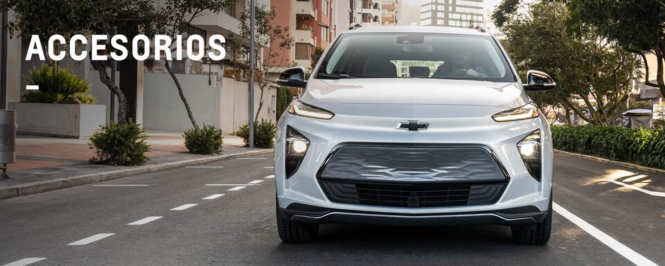 Personaliza tu carro eléctrico con los accesorios originales Chevrolet diseñados para tu Bolt EUV