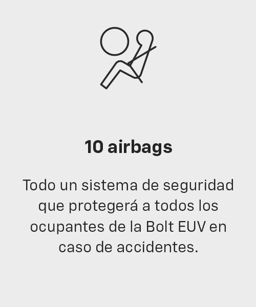 Chevrolet Bolt EUV - 10 airbags